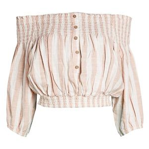 Vintage Havana off the shoulder top